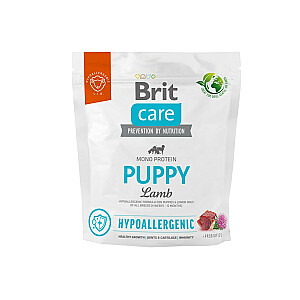 BRIT Care Hypoallergenic Puppy Lamb - sausā barība suņiem - 1 kg