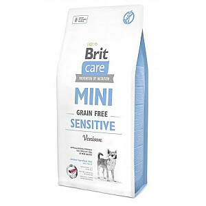 BRIT Care Mini Sensitive Venison - сухой корм для собак - 7 кг