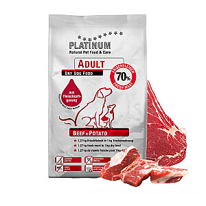 Platinum Beef Potato 15kg, sausā suņu barība
