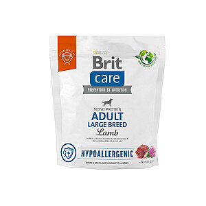 BRIT Care Hypoallergenic Adult Large Breed Lamb - sausā barība suņiem - 1 kg