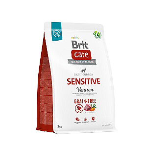 BRIT Care Sensitive Brieža gaļa bez graudiem, 3 kg suņiem