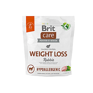 BRIT Care Hypoallergenic Adult Weight Loss Rabbit - sausā barība suņiem - 1 kg