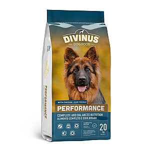 DIVINUS Performance vācu aitu sunim - sausā suņu barība - 20 kg