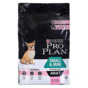 PURINA PRO PLAN Adult Small&Mini jutīgai ādai 7 kg