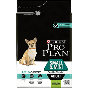 Purina SMALL & MINI ADULT SENSITIVE DIGESTION 3 кг Ягненок