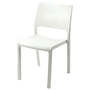 Krēsls Breva 46.5x52.5x82cm balts BRE040BI