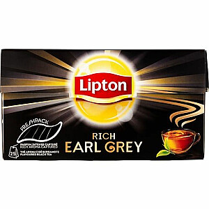 Melnā tēja LIPTON EARL GREY 92 maisiņi