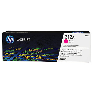 HP 312A для МФУ LaserJet Pro серии 476, тонер, пурпурный (2700 страниц)
