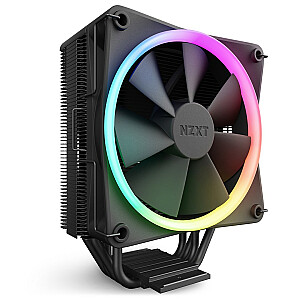NZXT T120 RGB CPU gaisa dzesētājs 12cm Melns 1gab