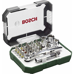Bosch instrumentu komplekts 26 el. (2607017322)