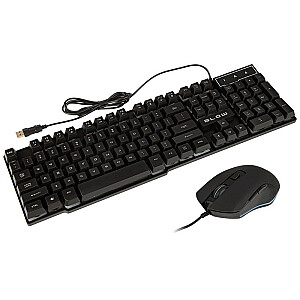 Клавиатура BLOW + мышь со светодиодной подсветкой TTAMER
