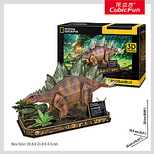 CUBIC FUN National Geographic 3D-пазл Стегозавр