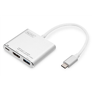 DIGITUS USB 3.0 Type-C Многопортовый HDMI
