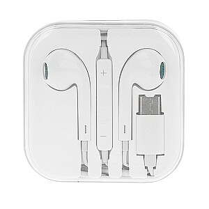 MEGA BASS earphones Type C white