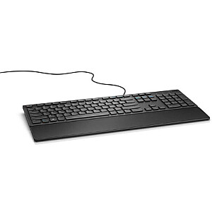 Мультимедийная клавиатура Dell-KB216 — международная (США) (QWERTY) — черная (RTL BOX)