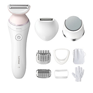 Philips  Cordless Shaver BRL176/00	Series 8000 Operating time (max) 120 min, Wet&Dry, Lithium Ion, White/Pink