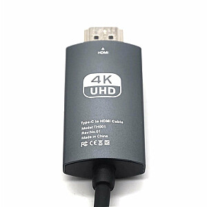 RoGer USB-C to HDMI UltraHD 4K@60Hz Кабель 1.8m