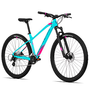 Женский горный велосипед Rock Machine Catherine 10-29 голубой/розовый (Размер колеса: 29 Размер рамы: M)