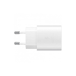 Зарядное устройство Samsung EP-TA800NWEGEU USB-C | 3A | 25W | белый (OEM)