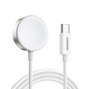 Joyroom cable with induction charger for Apple Watch 1.2m white (S-IW004)