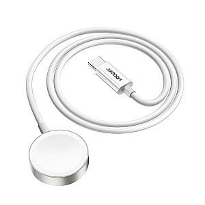 Joyroom cable with induction charger for Apple Watch 1.2m white (S-IW004)