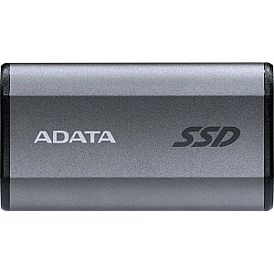 Внешний твердотельный накопитель ADATA Elite SE880 500GB Серый (AELI-SE880-500GCGY)