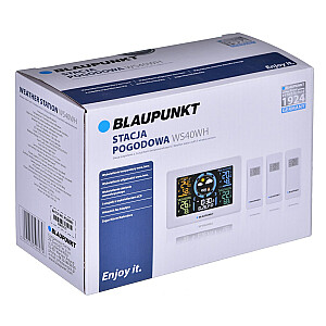 Laika stacijas BLAUPUNKT ar 3 sensoriem un LCD displeju WS40WH