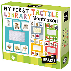 HEADU Montessori Моя первая тактильная библиотека