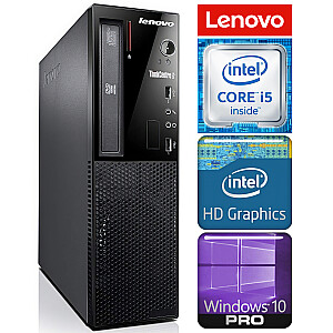 Personālais dators Lenovo Edge 72 SFF i5-3470 4GB 120SSD DVD WIN10Pro