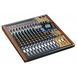 Audio mikseris Tascam MODEL 16 16 kanāli 20 - 30000 Hz Melns, Zelts, Koks
