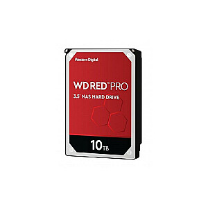 Жесткий диск WESTERN DIGITAL Red Pro 10 ТБ SATA 3.0 256 МБ 7200 об / мин 3,5 дюйма WD102KFBX