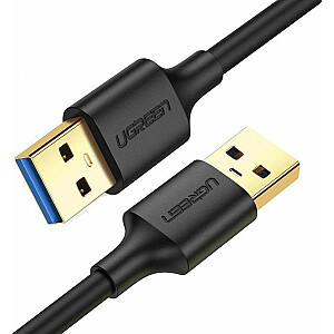 USB kabelis Ugreen USB-A - USB-A 0,5 m melns (102417)