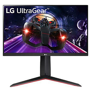 LCD Monitor LG 23.8" Gaming Panel IPS 1920x1080 16:9 144Hz Matte 1 ms Pivot Height adjustable Tilt Colour Black 24GN65R-B