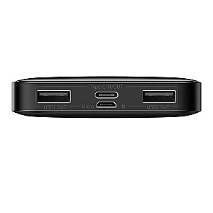 Powerbank Baseus Bipow 10000mAh, 15W (black)