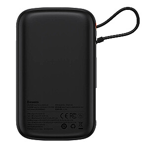 Powerbank Baseus Qpow PRO with cable, 10000mAh, 22.5W (Black)