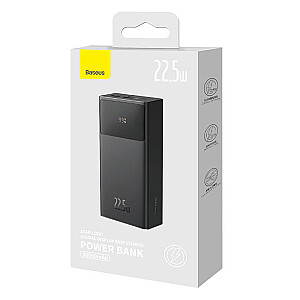 Powerbank Baseus Star-Lord 30000mAh, USB, USB-C, 22.5W (black)