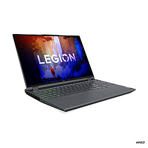 Ноутбук Lenovo Legion 5 Pro 6800H Ноутбук 40,6 см (16") WQXGA AMD Ryzen™ 7 16 ГБ DDR5-SDRAM 512 ГБ SSD NVIDIA GeForce RTX 3060 Wi-Fi 6E (802.11ax) Windows 11 Домашняя Серый