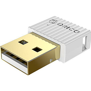 Bluetooth адаптер Orico 5.0 USB-A белый