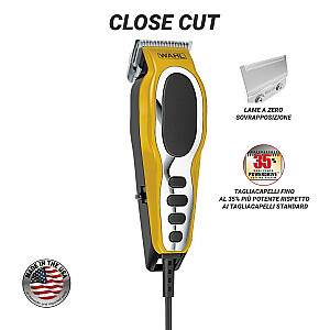 Wahl CloseCut Pro melns, sudrabs, dzeltens