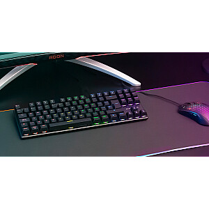 Mars Gaming MK80 Spēļu mehāniskā tastatūra RGB / Brown Switch / US