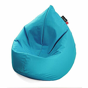 Qubo™ Drizzle Drop Wave Blue POP FIT пуф кресло-мешок