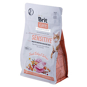 Brit Care Cat Sensitive bez graudiem 0,4 kg