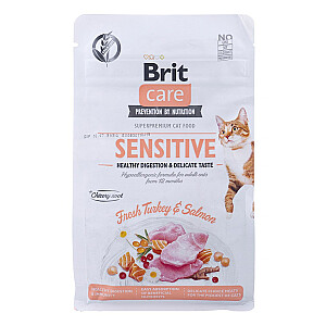 Brit Care Cat Sensitive bez graudiem 0,4 kg