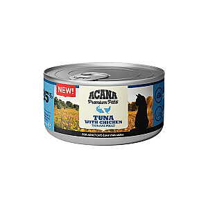 ACANA Premium Pâté Tuna and Chicken - влажный корм для кошек - 85г