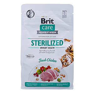 BRIT Care Grain-Free Sterilized Urinary - сухой корм для кошек - 400 г