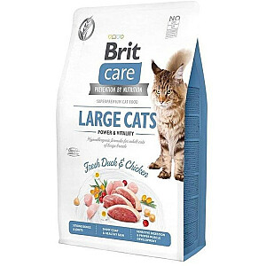 BRIT Care Grain-Free Adult Large Cats - sausā barība kaķiem - 2 kg