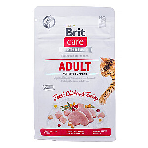 BRIT Care Grain Free Activity Support Adult - сухой корм для кошек - 400 г