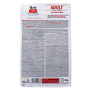 BRIT Care Grain Free Activity Support Adult - sausā barība kaķiem - 400 g