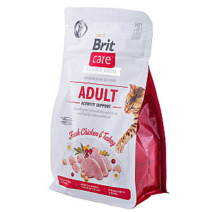 BRIT Care Grain Free Activity Support Adult - сухой корм для кошек - 400 г