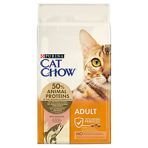 Purina Cat Chow Adult с тунцом и лососем 15 кг